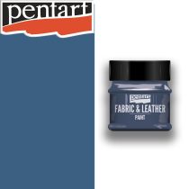   Textil- és Bőrfesték - Pentart Fabric & Leather Paint 50ml - Farmerkék