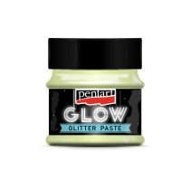   Szivárvány paszta Utánvilágító - Pentart GLOW Paste 50ml - Szivárvány zöld