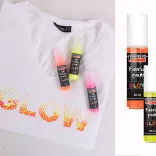 Fabric 3D GLOW - Pentart 20ml - Orange
