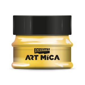 Mineral Powder - Pentart Art Mica Pigment Powder - Sparkling Gold