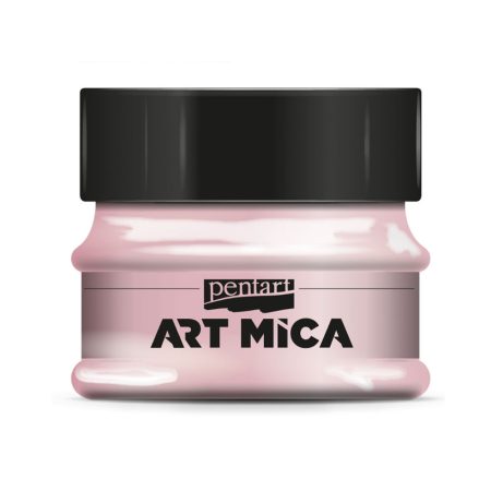 Mineral Powder - Pentart Art Mica Pigment Powder - Peach Rose