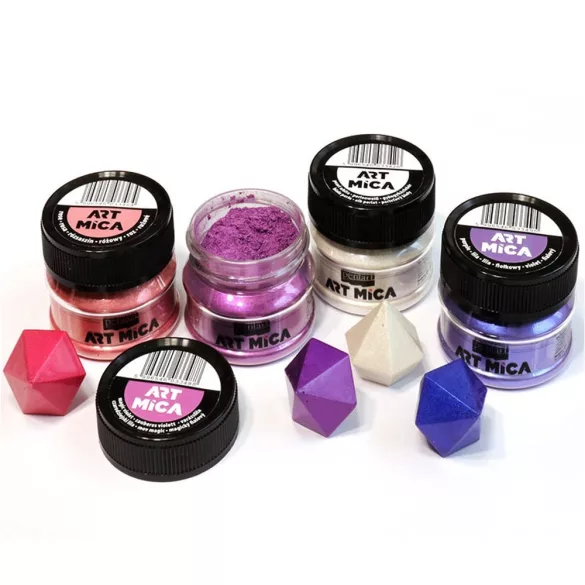 Mineral Powder - Pentart Art Mica Pigment Powder - Peach Rose