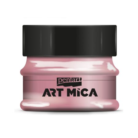 Mineral Powder - Pentart Art Mica Pigment Powder - Rose