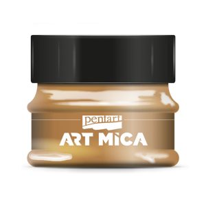 Mineral Powder - Pentart Art Mica Pigment Powder - Golden Brown