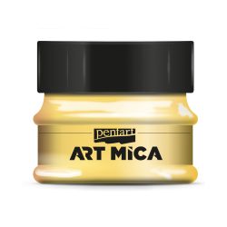 Mineral Powder - Pentart Art Mica Pigment Powder - Yellow
