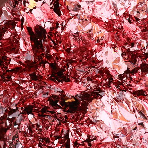 Colored Flakes - Pentart Színes Pehely - Zöld-Ezüst