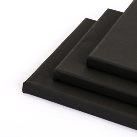 Festővászon, fekete, feszített - Pentart Black Stretched Canvas 30x40x1,9cm