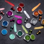 Pigment - Pentart Rub-on Colours Chrome Pigment 0,5g - Rubint