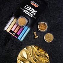 Pentart Rub-on pigment - Chrome - Gold