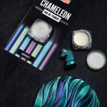 Pigment - Pentart Rub-on Colours Chameleon Pigment 0,5g - Esőerdő