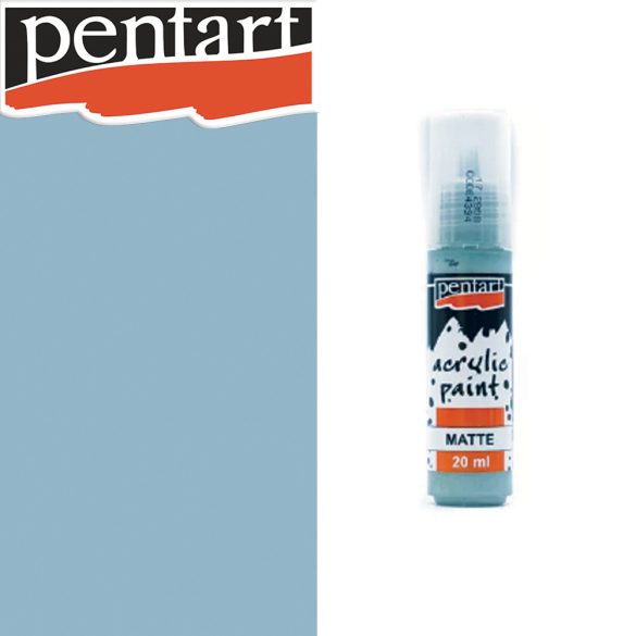 Acrylic paint - Pentart Matte Artist Color, 20ml - Country-blue