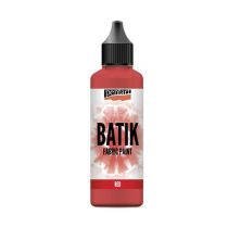 Batik dye - Pentart textile dye for batik, 80 ml - Red