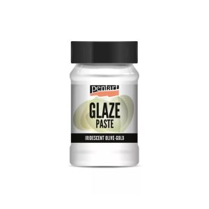 Pentart Glaze Paste - 100ml - Iridescent Olive-Gold