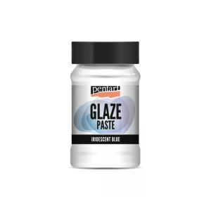 Mázpaszta - Pentart Glaze Paste 100ml - Irizáló Kék