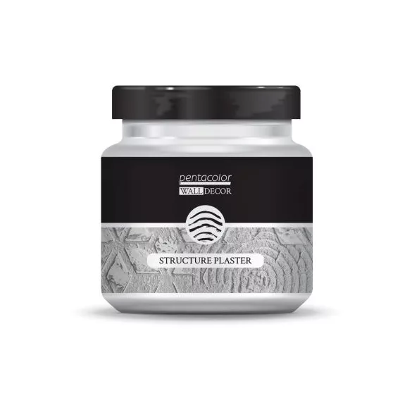Glett, dekorglett - Pentart WallDecor Structure Plaster - 1000ml