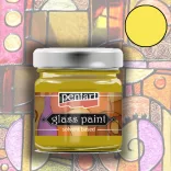 Üvegfesték - Pentart Glass Paint, solvent based 30ml - Fehér