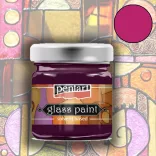 Pentart Glass Paint - solvent based 30ml - Magenta 