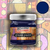 Pentart Glass Paint - solvent based 30ml - Blue