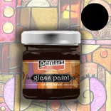 Üvegfesték - Pentart Glass Paint, solvent based 30ml - Viharkék