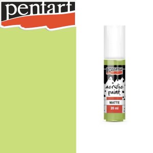 Acrylic paint - Pentart Matte Artist Color, 20ml - Lime