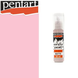 Acrylic paint - Pentart Matte Artist Color, 20ml - Pink