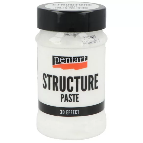Struktúrpaszta - Pentart Structure Paste 3D Effect, 100ml