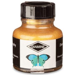 Akriltinta - Diamine Drawing and Calligrahpy Acrylic Ink 30ml (Gold)