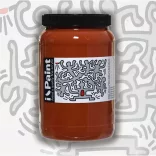 Acrylic paint - Renesans i-Paint Acrylic - 500ml - Burnt Sienna