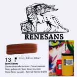 Acrylic paint - Renesans i-Paint Acrylic - 500ml - Burnt Sienna