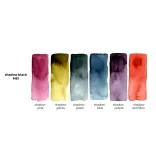 Akvarellfesték készlet - Boku Undo Gansai Shadow Black MEI