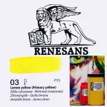 Acrylic paint - Renesans i-Paint Acrylic - 500ml - Lemon Yellow