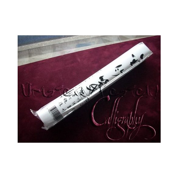 Calligraphy paper (rice paper) - 10 sheets rolled up, 35 x 136cm