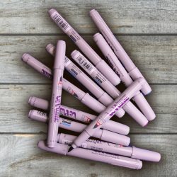 Brush tip Markers - Le Plume permanent marker - PALE LILAC