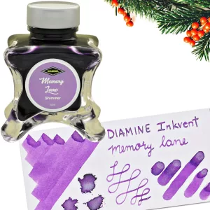 Diamine Inkvent Green Edition Fountain Pen Fine Art Ink 50ml - Memory Lane