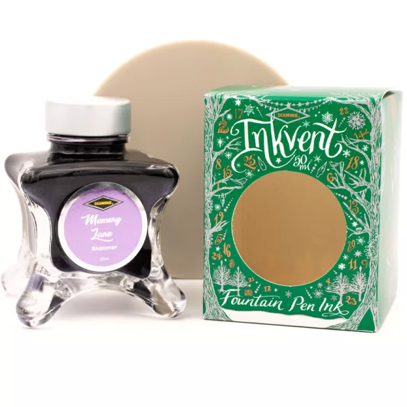 Diamine Inkvent Green Edition Fountain Pen Fine Art Ink 50ml - Memory Lane