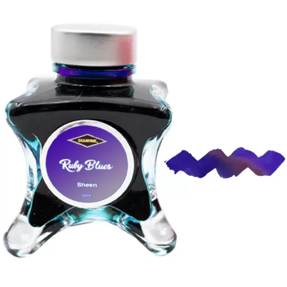 Diamine Inkvent Red Edition Fountain Pen Fine Art Ink 50ml - Ruby Blues