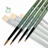RENESANS Synthetic Gold Taklon Round Brush Series J1006R - 4