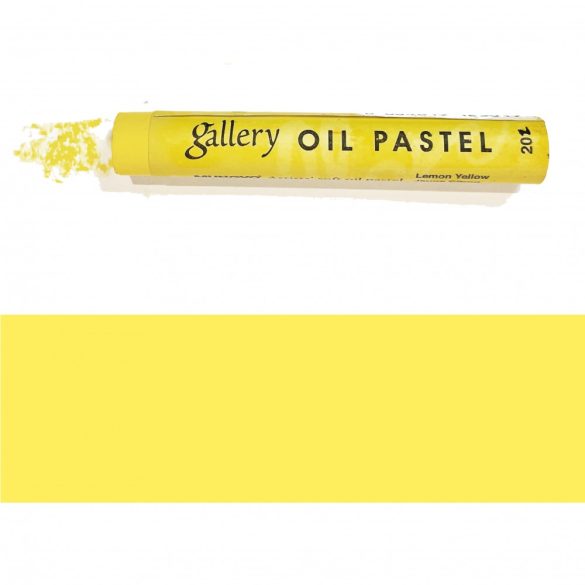 Olajpasztell kréta - Mungyo Gallery Artists' Soft Oil Pastels - Lemon Yellow