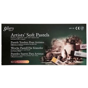 Mungyo Gallery Artists' Soft pastels 12pcs - Earthtones