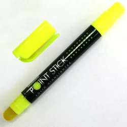Mungyo Point Stick Solid Highlighter Gel Pen - Yellow