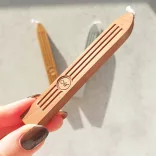 Manuscript Set of Sealing Wax Stick with wick, 3pc - Bronze/Silver/Gold