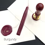 Solo Sealing Wax Stick with wick - Burgundy