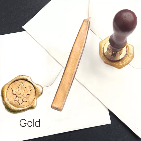 Solo Sealing Wax Stick with wick - Gold