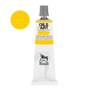 Oil Paint - Renesans Oils for Art - 60ml - Cadmium Yellow Lemon - 09