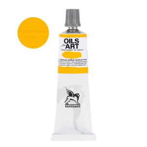 Oil Paint - Renesans Oils for Art - 60ml - Cadmium Yellow Medium - 10