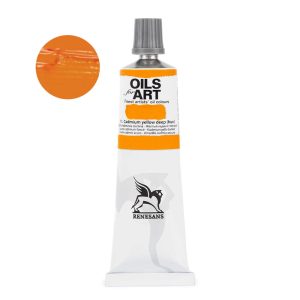 Olajfesték - Renesans Oils for Art - 60ml - Cadmium Yellow Deep - 11