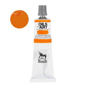 Olajfesték - Renesans Oils for Art - 60ml - Cadmium Orange - 12