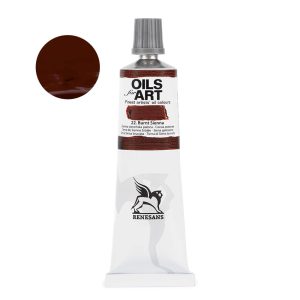 Olajfesték - Renesans Oils for Art - 60ml - Burnt Sienna - 22