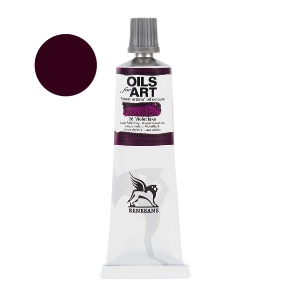 Olajfesték - Renesans Oils for Art - 60ml - Violet Lake - 26