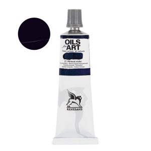 Oil Paint - Renesans Oils for Art - 60ml - Mineral Violet - 27